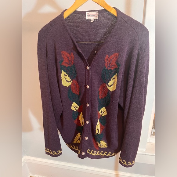 Vintage Cottagecore Cardigan Sweater - Picture 2 of 5